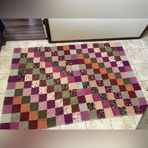 🌟HOST PICK🌟 Handmade patchwork quilt